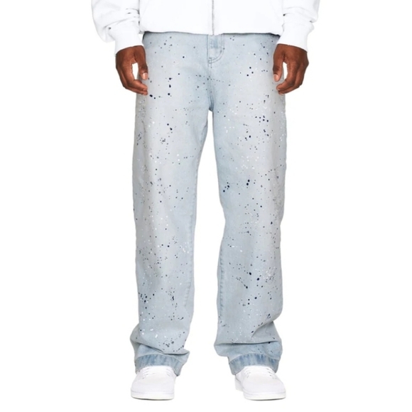 6 PM JEANS PANTS BLUE - Picture 2 of 6